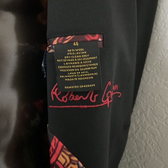 Robert Graham, gorgeous, black designer Jacket - Picture 10 of 10